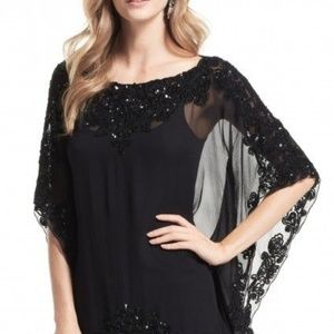 Calypso St Barth Beaded Embroidered Silk Top NWT